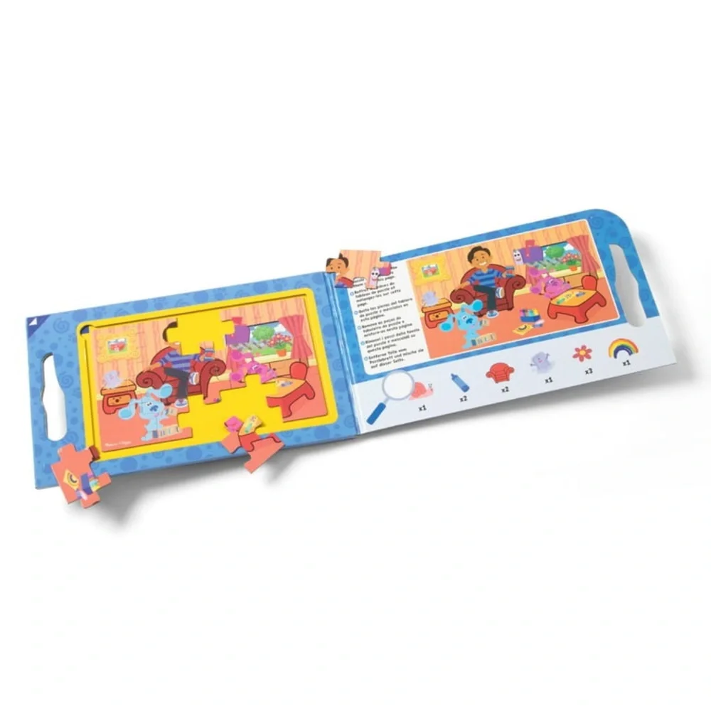 Melissa & Doug 2puzzles Blues Clues & You magnetic jigsaw puzzles 2 sets